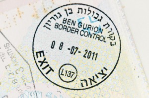 Israeli Passport Stamp