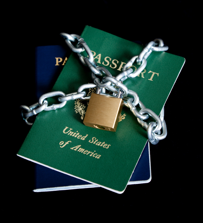 locked passports