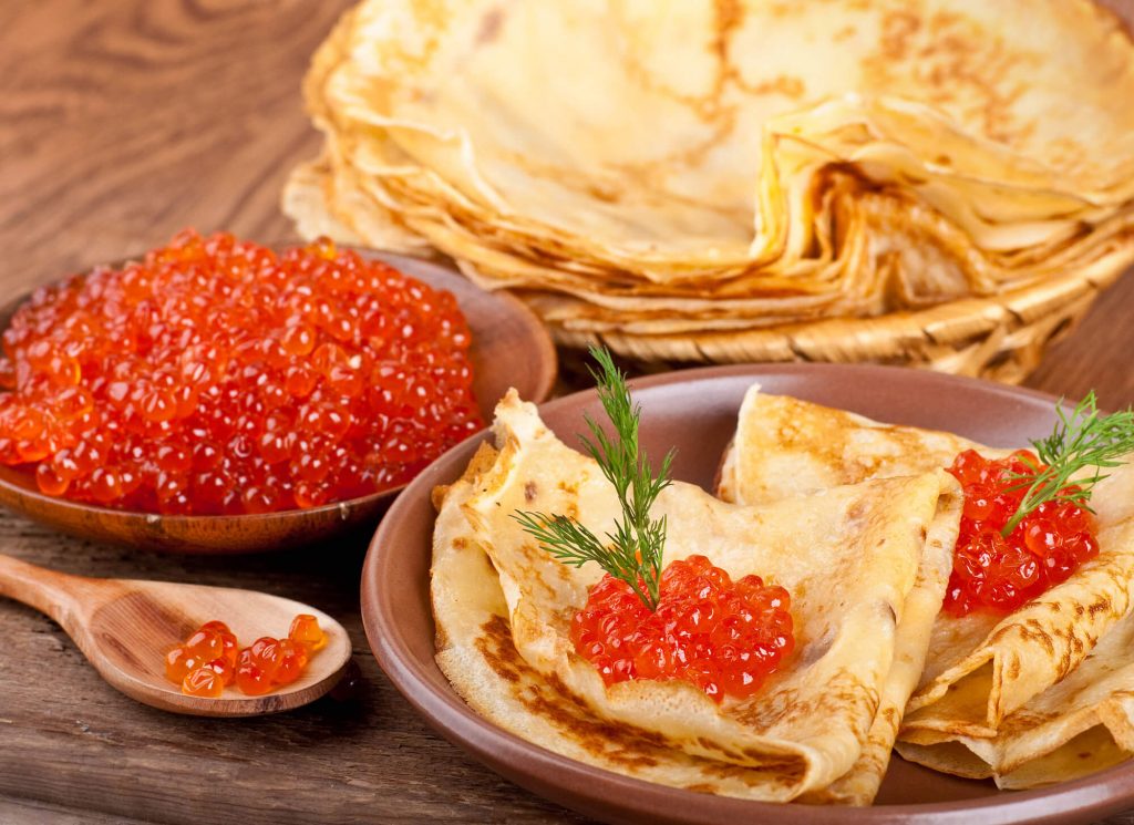 popular russian food dishes blini