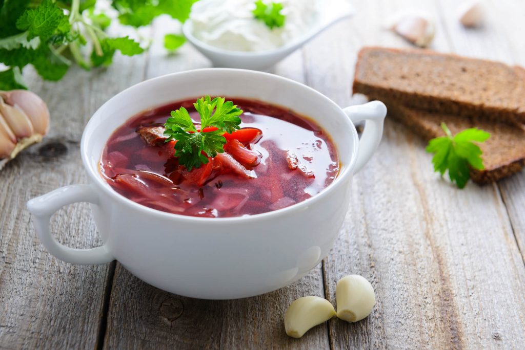 popular russian food dishes borscht
