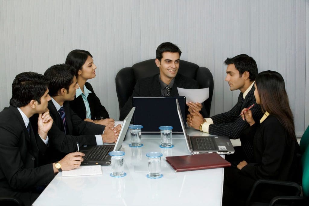 business etiquette in india meeting