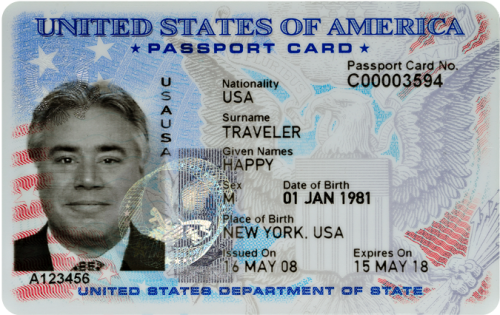 U.S. Department of State: Consular Affairs - The US Passport Card