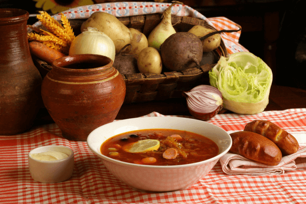 popular russian food dishes