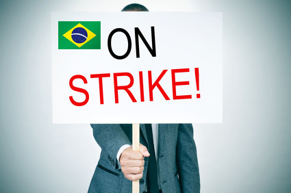 Brazil Consulate on Strike